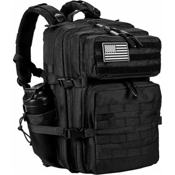 LHI Tactical Backpack 45L Military Molle Hiking Camping Survival Rucksack - Picture 1 of 7